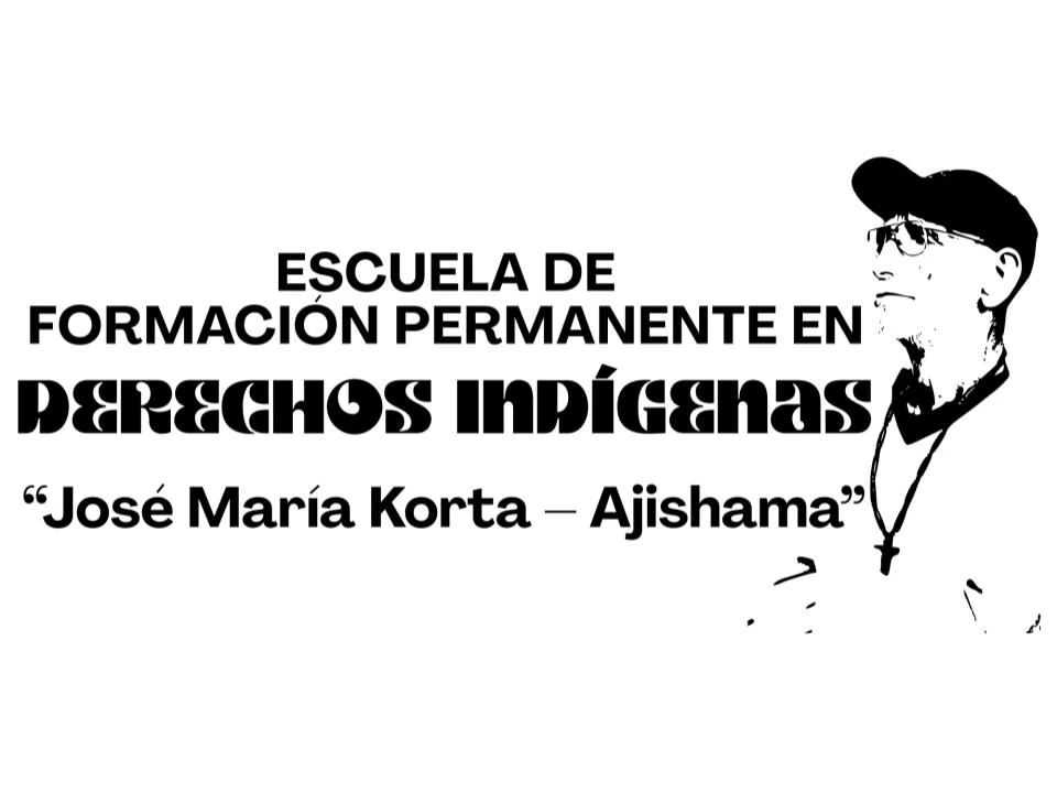 Logotipo de la Escuela de Formación Permanente en Derechos Indígenas José María Korta – Ajishama